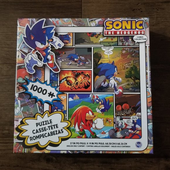 Sonic the Hedgehog  (Comic Collection) 1000 piece puzzle - Picture 1 of 3